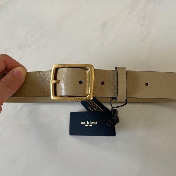 Rag & Bone Boyfriend Belt-Dune Size S - Picture 10 of 13